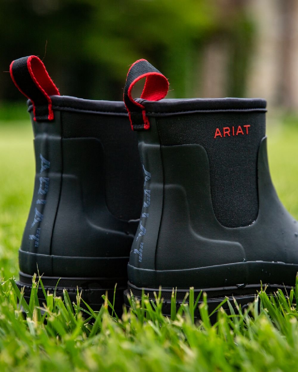 Ariat Womens Kelmarsh Shortie Rubber Boots in Navy 