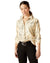Ariat Womens Larkspur Blouse in Ivory Toile #colour_ivory-toile