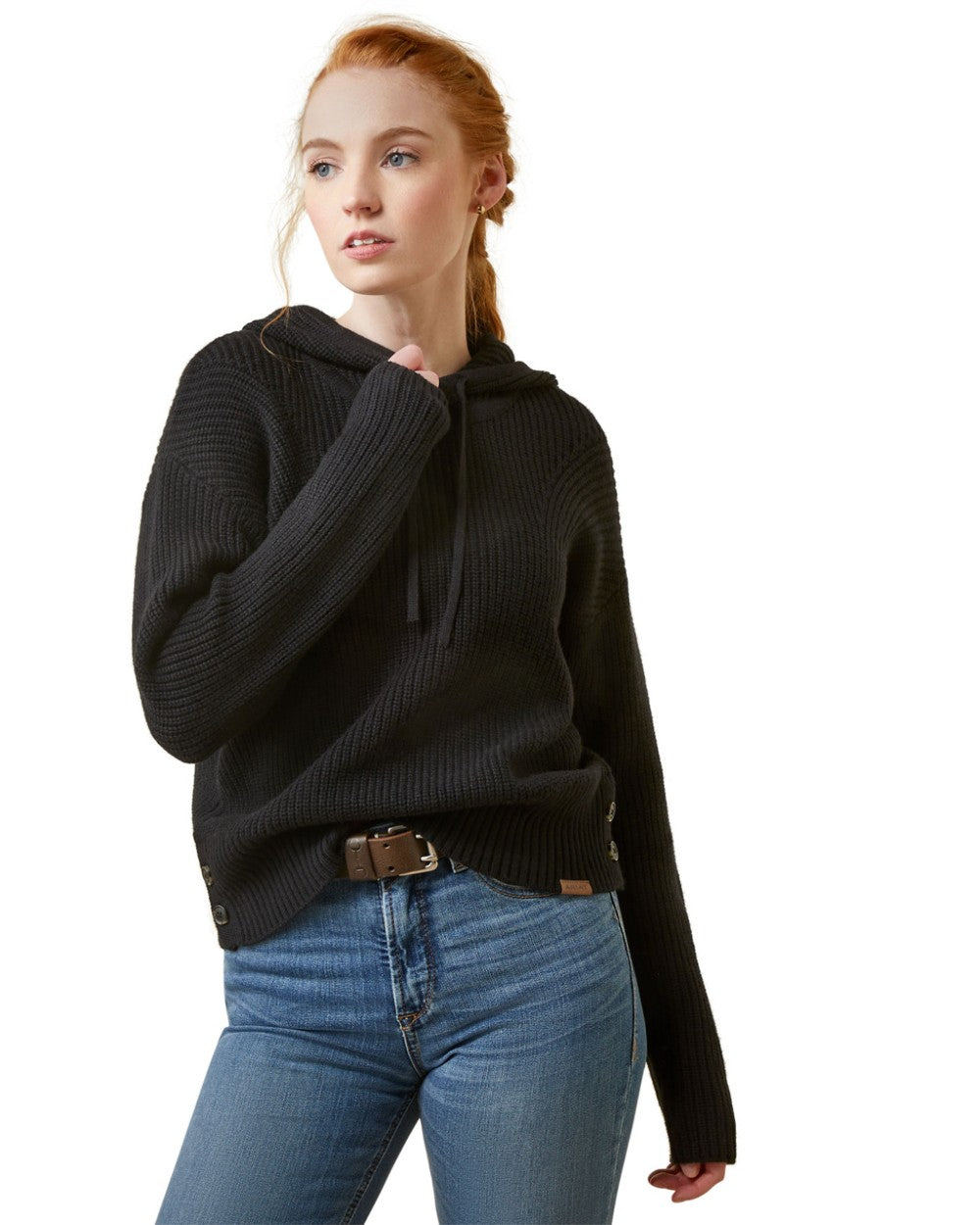 Ariat Womens Los Altos Sweater in Black 