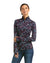 Ariat Womens Lowell 2.0 1/4 Zip Long Sleeve Base Layer in Team Print #colour_team-print