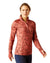 Ariat Womens Lowell 2.0 1/4 Zip Long Sleeve Base Layer in Toile #colour_toile
