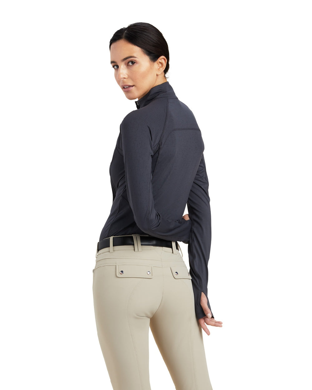 Ariat Womens Lumina Lowell Base Layer in Ebony 