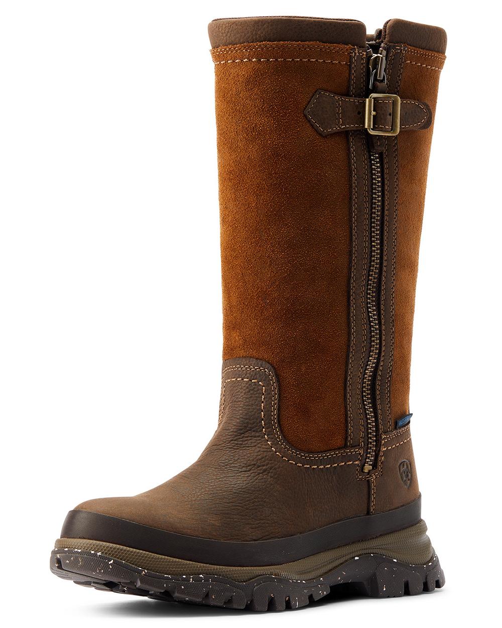 Ariat Womens Moresby Zip Waterproof Boots in Java