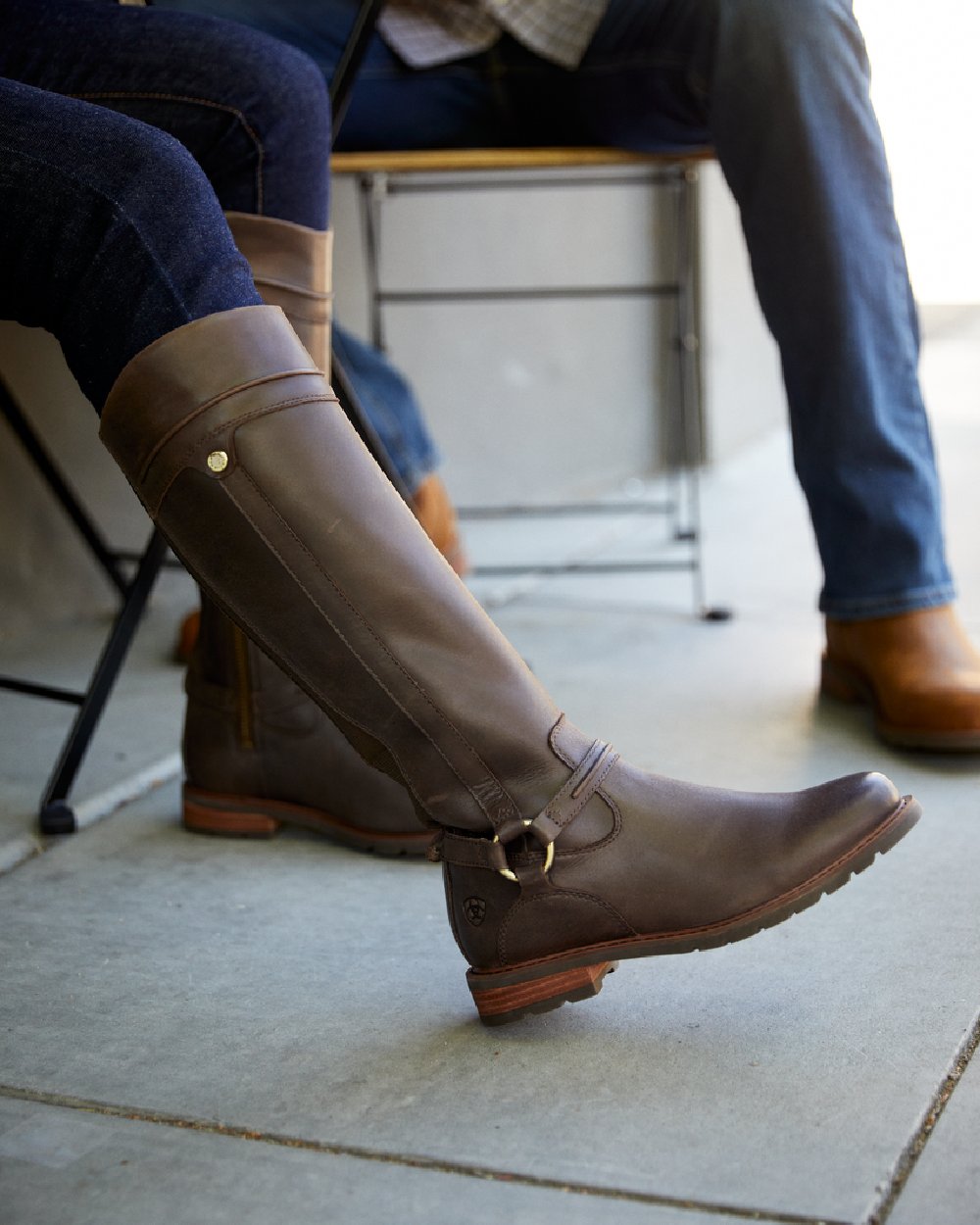 Ariat Womens Scarlet Waterproof Wellington Boots in Mocha 