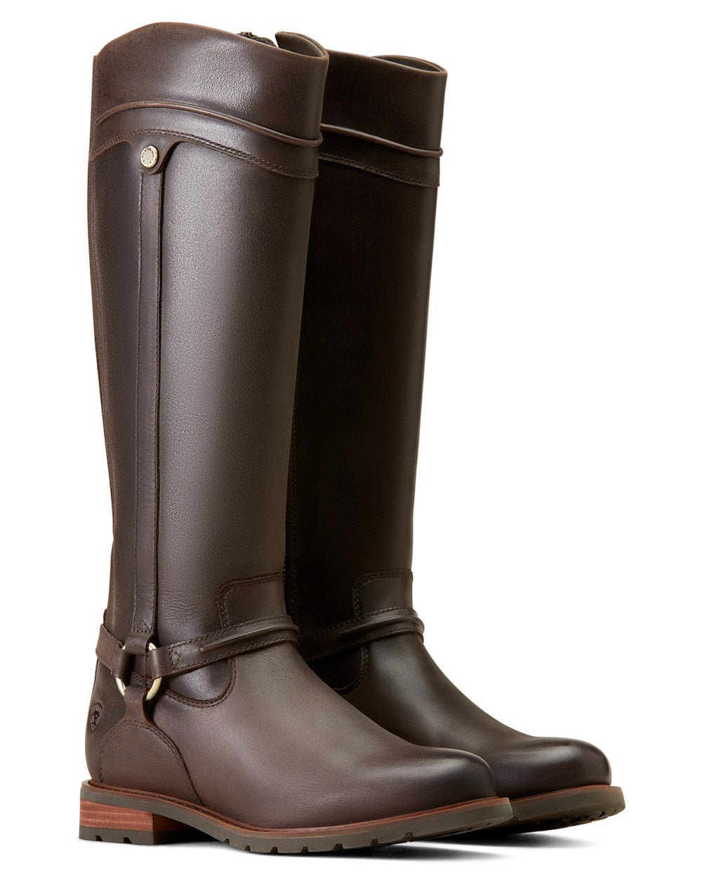 Ariat Womens Scarlet Waterproof Wellington Boots in Mocha 