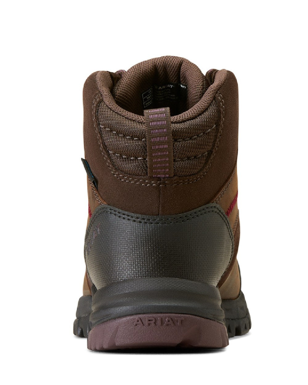 Ariat Womens Skyline Mid Waterproof Boots in Chocolate Brown 