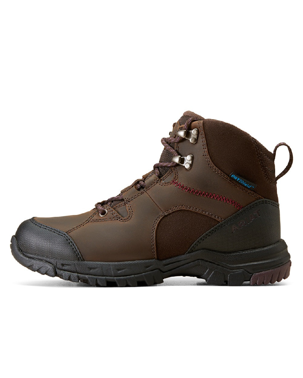 Ariat Womens Skyline Mid Waterproof Boots in Chocolate Brown 