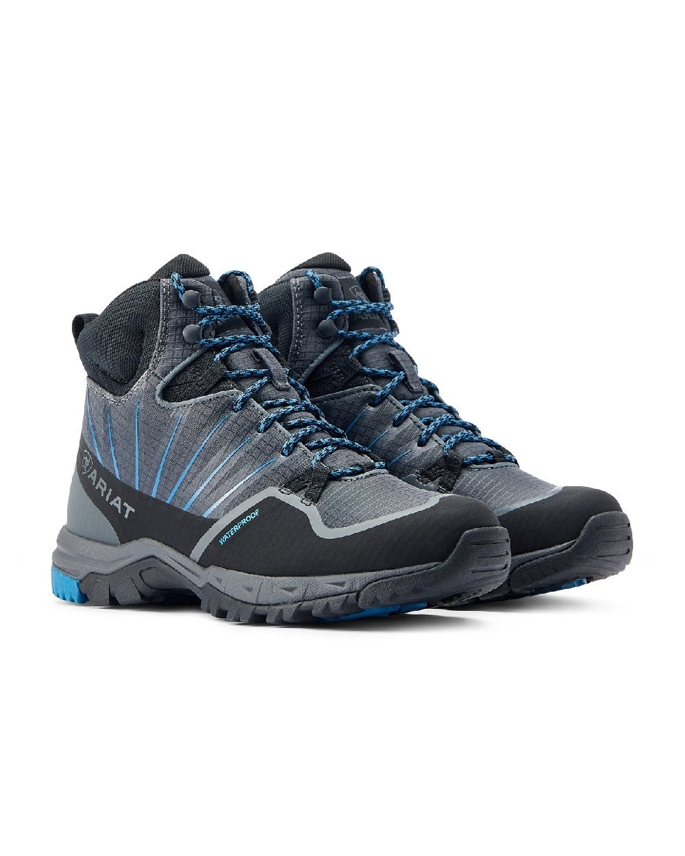 Ariat Womens Skyline Solaris Waterproof Boots in Grey/Sapphire 
