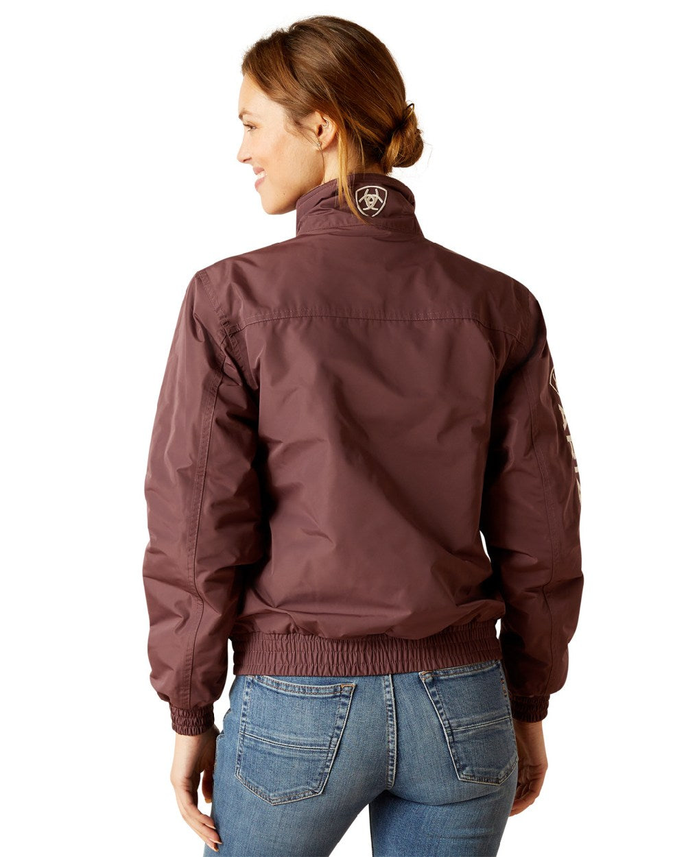 Ariat Womens Stable Insulated Jacket in Huckleberry 
