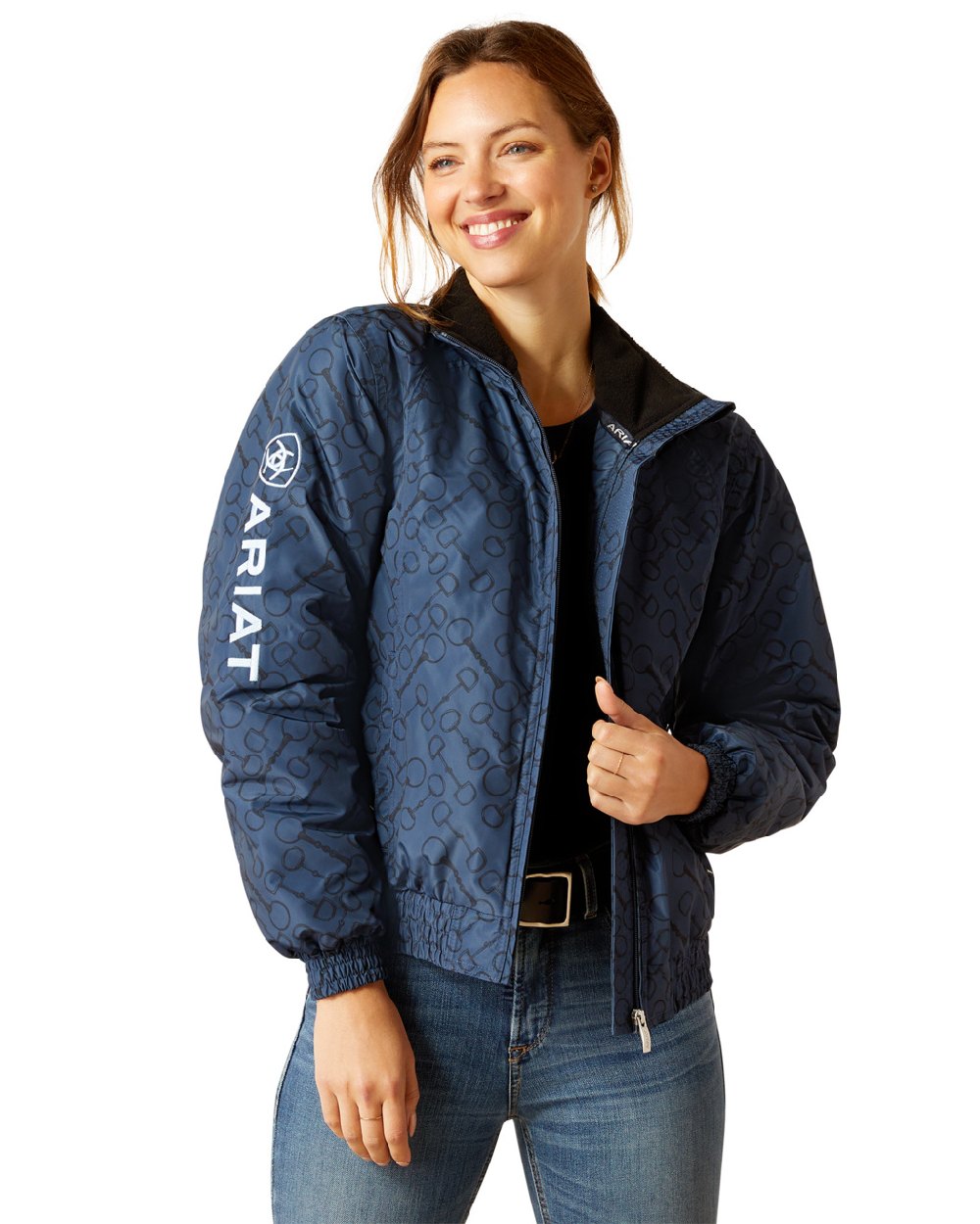 Ariat Womens Stable Insulated Jacket in Sargasso Sea 