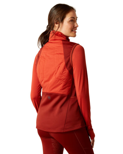 Ariat Womens Venture Vest in Red Ochre 