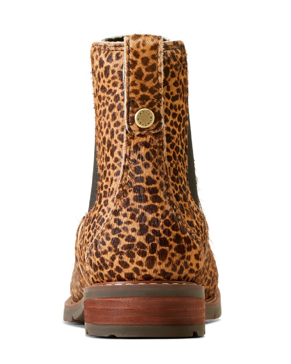 Ariat Womens Wexford Chelsea Boots in Cheetah Hair On 