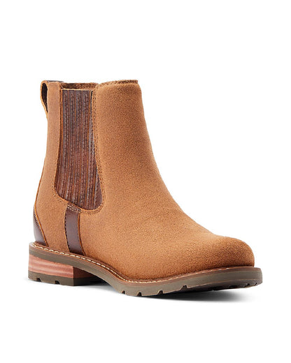 Ariat Womens Wexford Waterproof Boots in Saddle Suede 