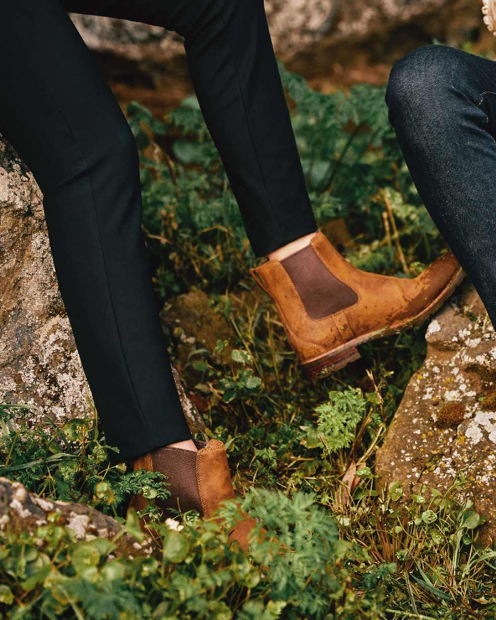 Ariat Womens Wexford Waterproof Boots in Weathered Brown 