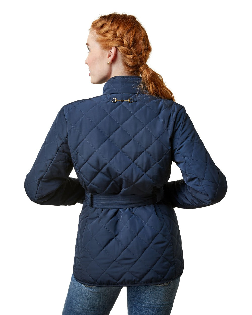 Ariat Womens Woodside Jacket in Navy 