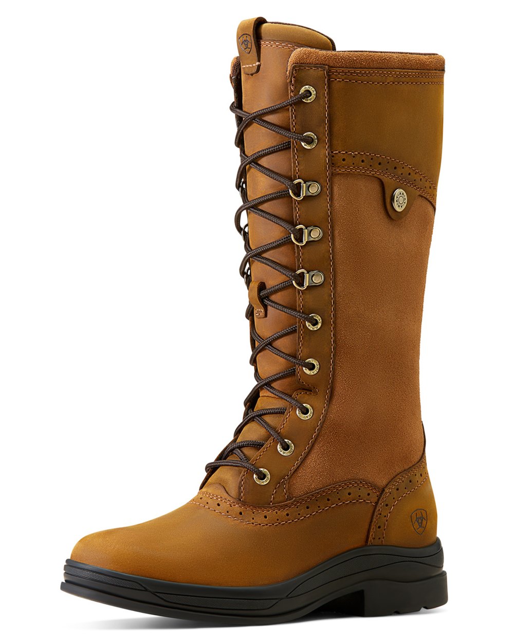 Ariat Womens Wythburn II Waterproof Boots in Weathered Brown