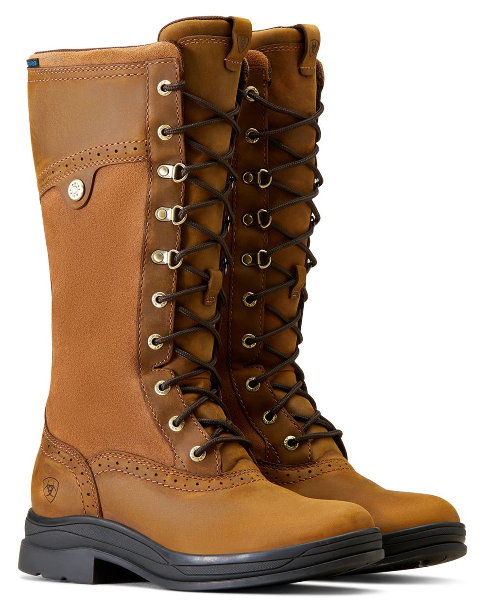 Ariat Womens Wythburn II Waterproof Boots in Weathered Brown