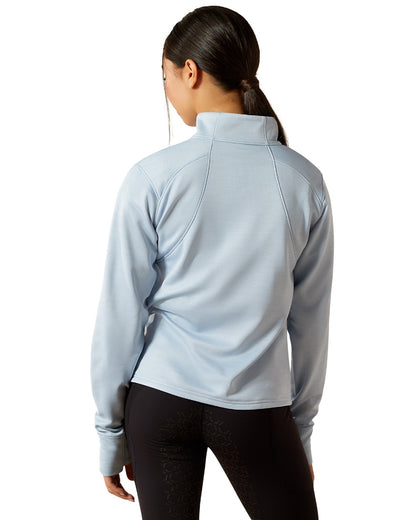 Skyway Coloured Ariat Childrens Team EQ Half Zip Pullover on white background 