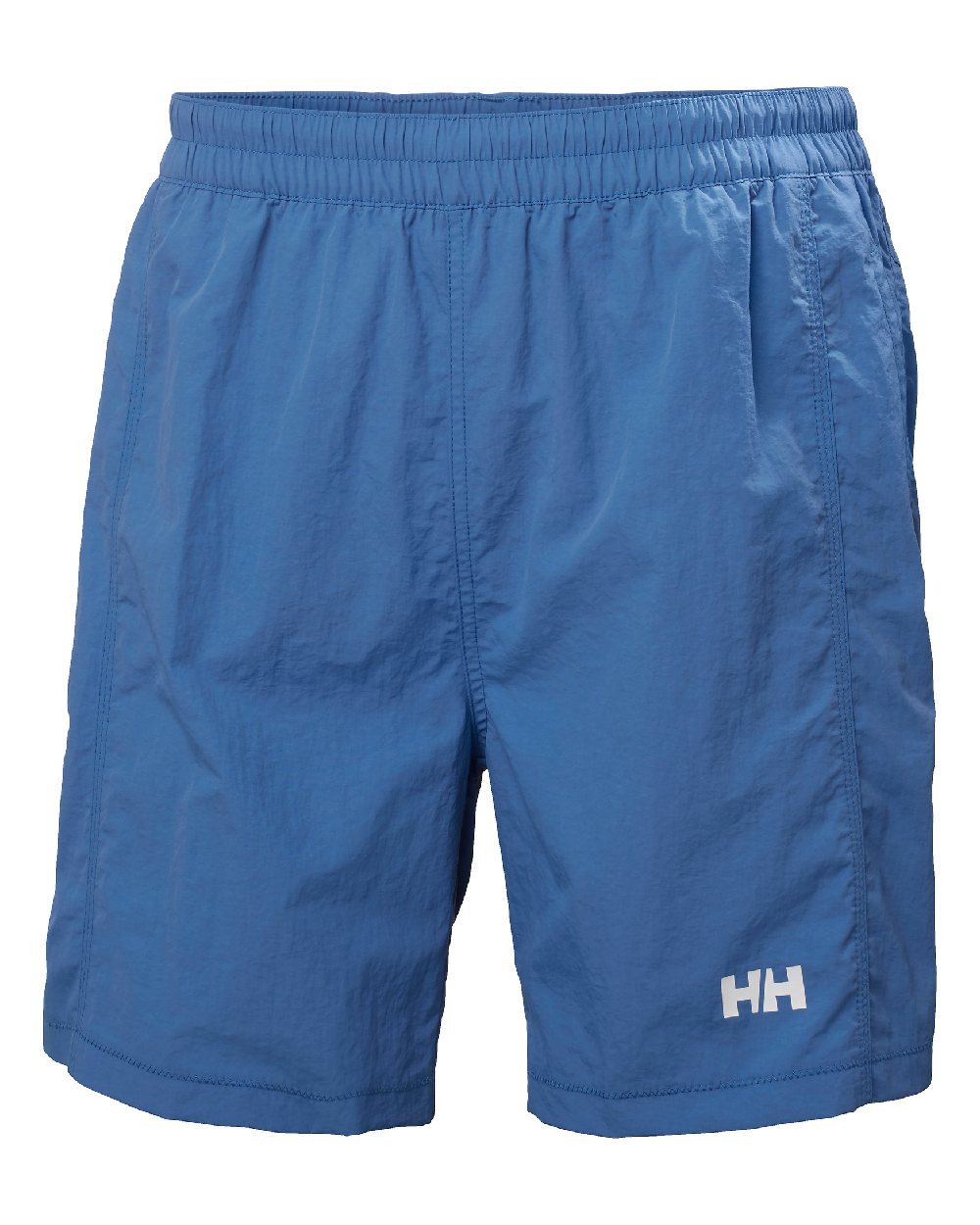 Azurite coloured Helly Hansen Mens Calshot Trunks on a white background 