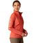 Baked Apple Coloured Ariat Womens Agile Softshell Jacket On A White Background #colour_baked-apple