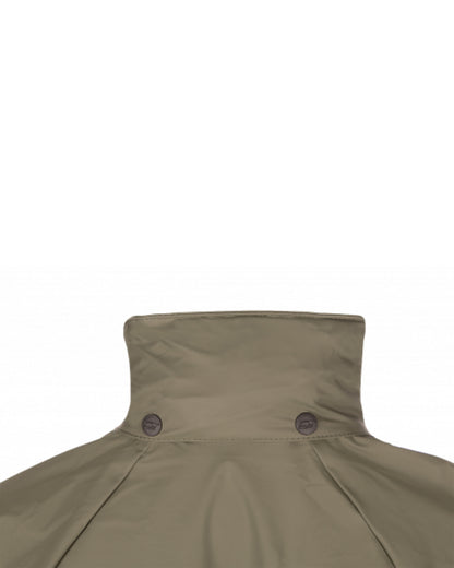 Khaki Coloured Baleno Arras Rain Jacket on white background 