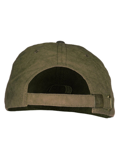 Light Khaki Coloured Baleno Ashford Cap on white background 