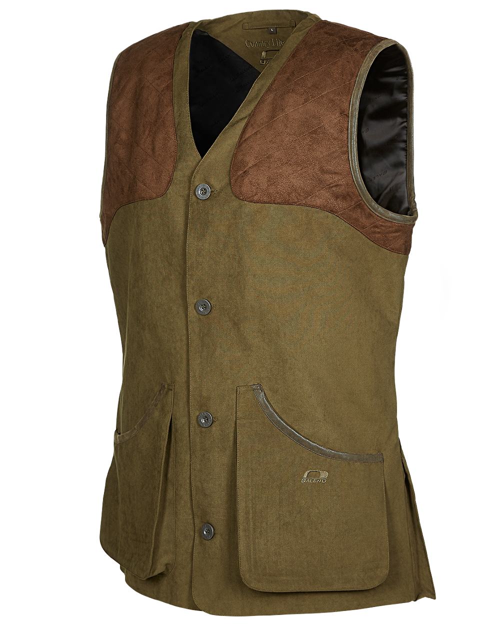 Baleno Dolman Gilet | Men's | In Pine Green Or Camel