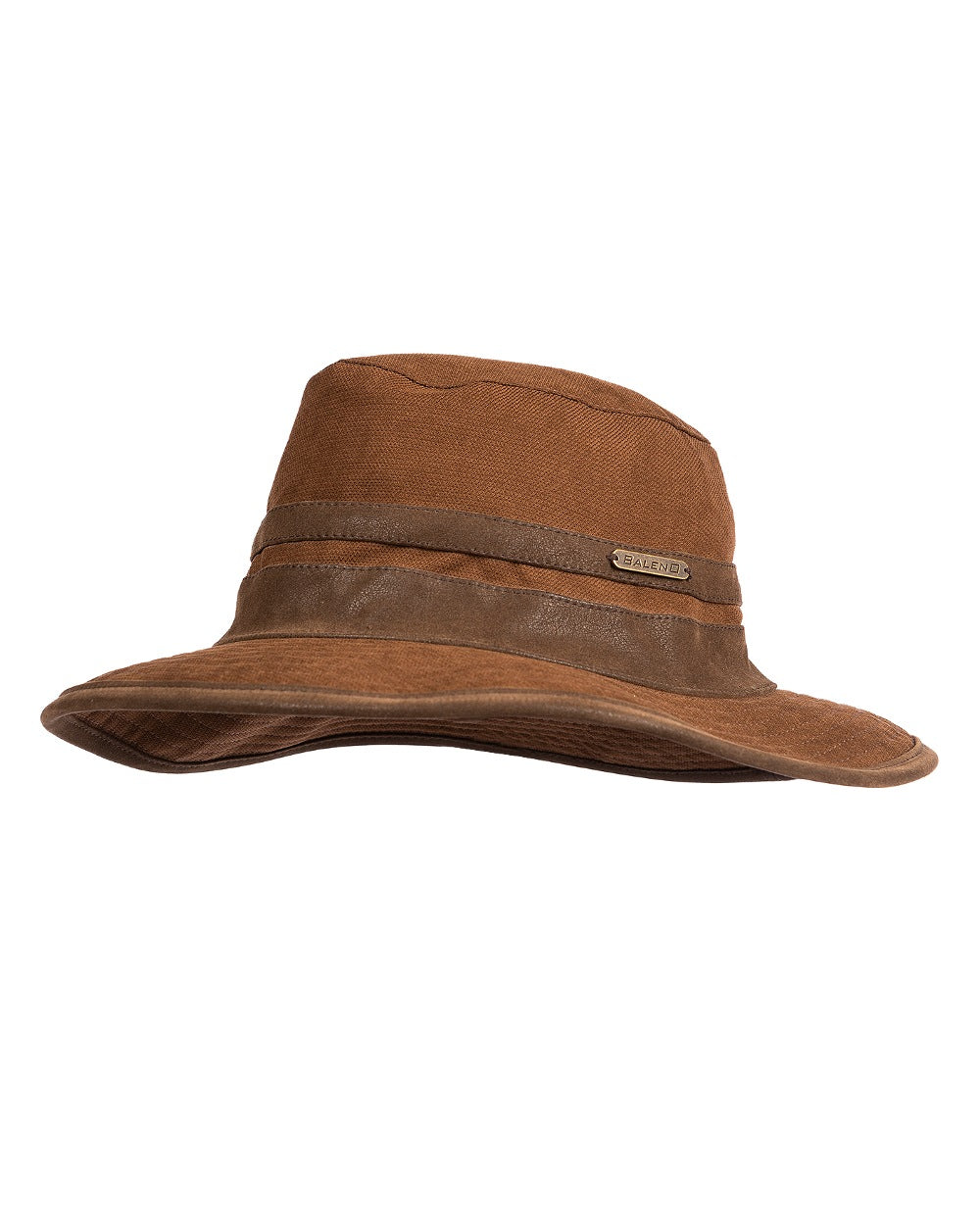 Earth Brown Coloured Baleno Edith Waterproof Hat on white background 