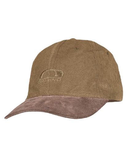 Camel Coloured Baleno Stratford Cap on white background 