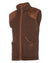 Baleno Newington Fleece Gilet in Chocolate #colour_chocolate