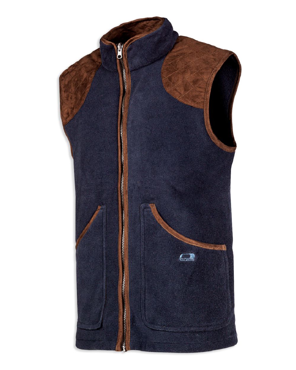 Baleno Newington Fleece Gilet in Navy Blue 