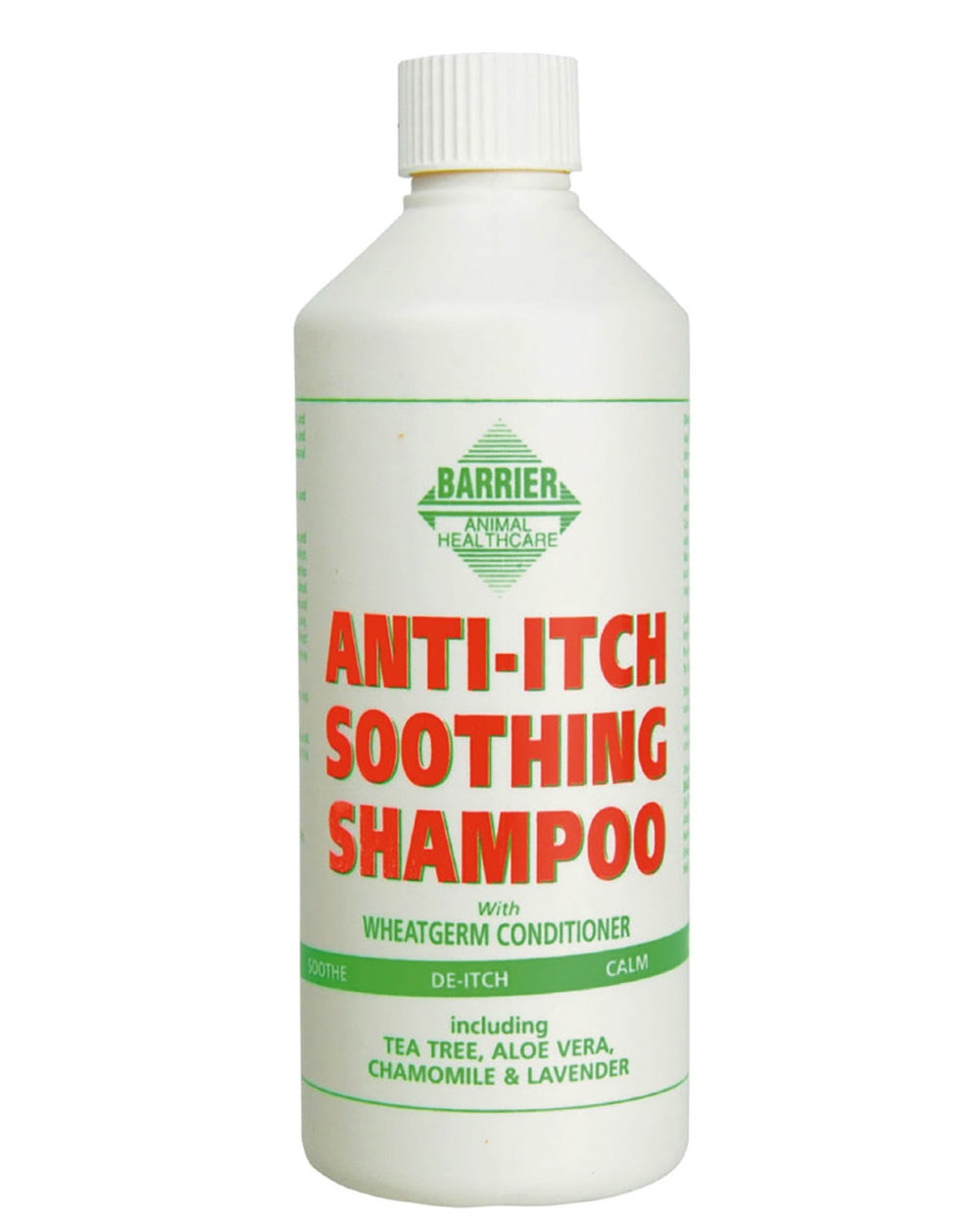 Barrier Anti-Itch Soothing Shampoo on white background