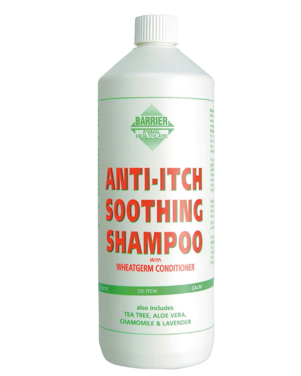 Barrier Anti-Itch Soothing Shampoo on white background