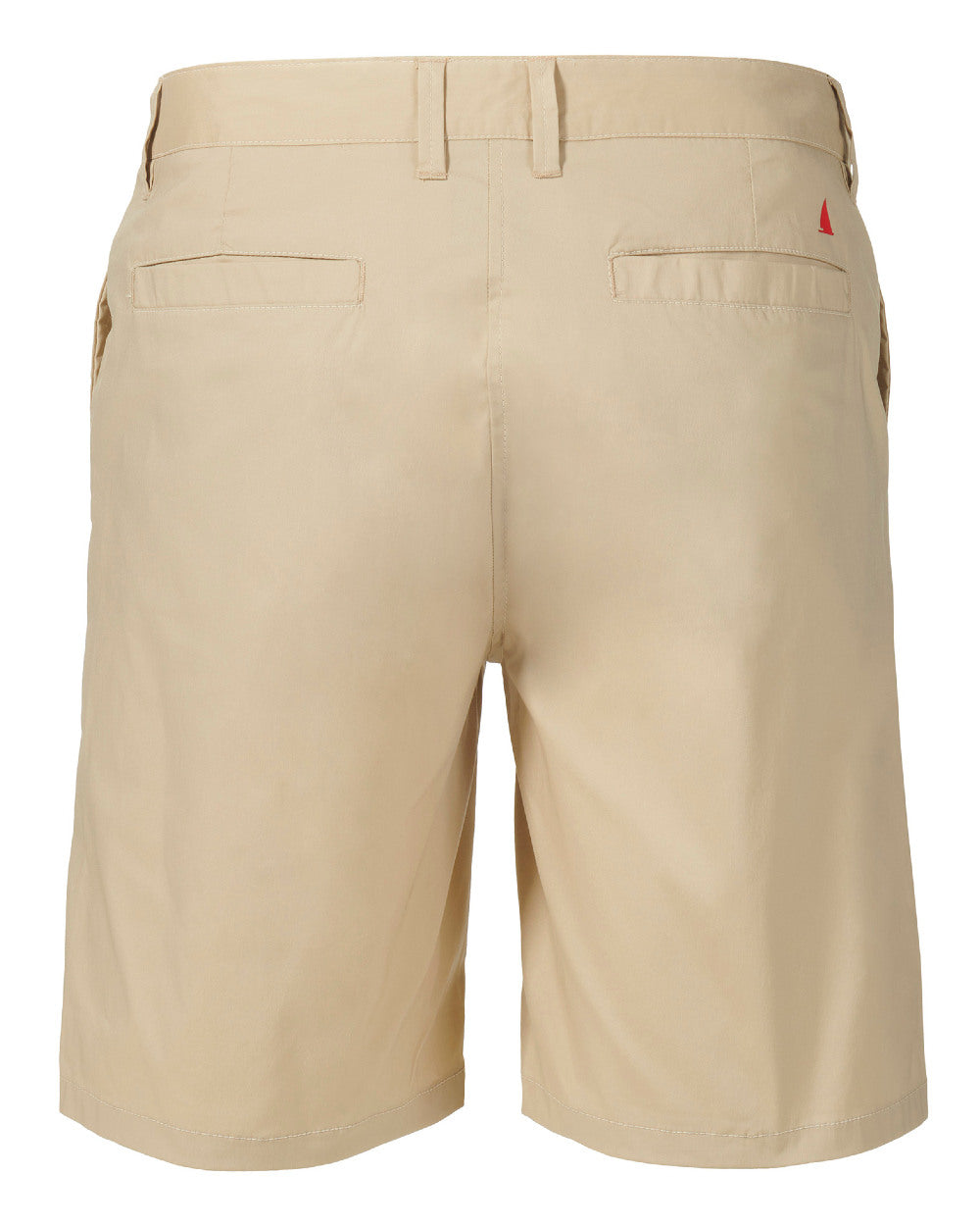 Beige Coloured Musto Mens RIB Fast Dry Shorts On A White Background 