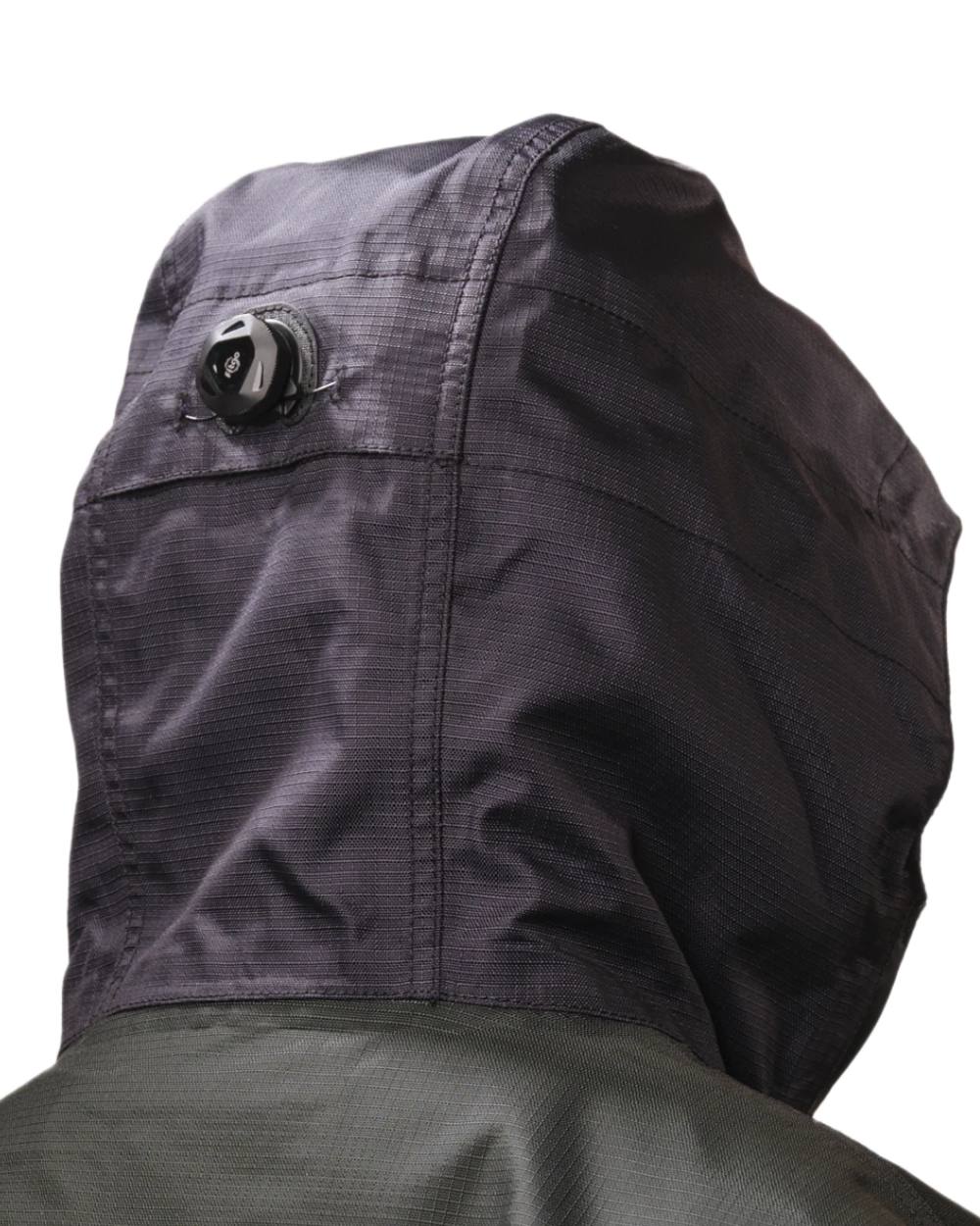 Black Saddle coloured Betacraft Womens ISO940 ECO Waterproof Parka on white background 