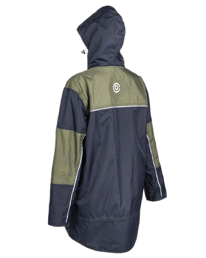 Black Saddle Coloured Betacraft Womens ISO940 Parka on white background 