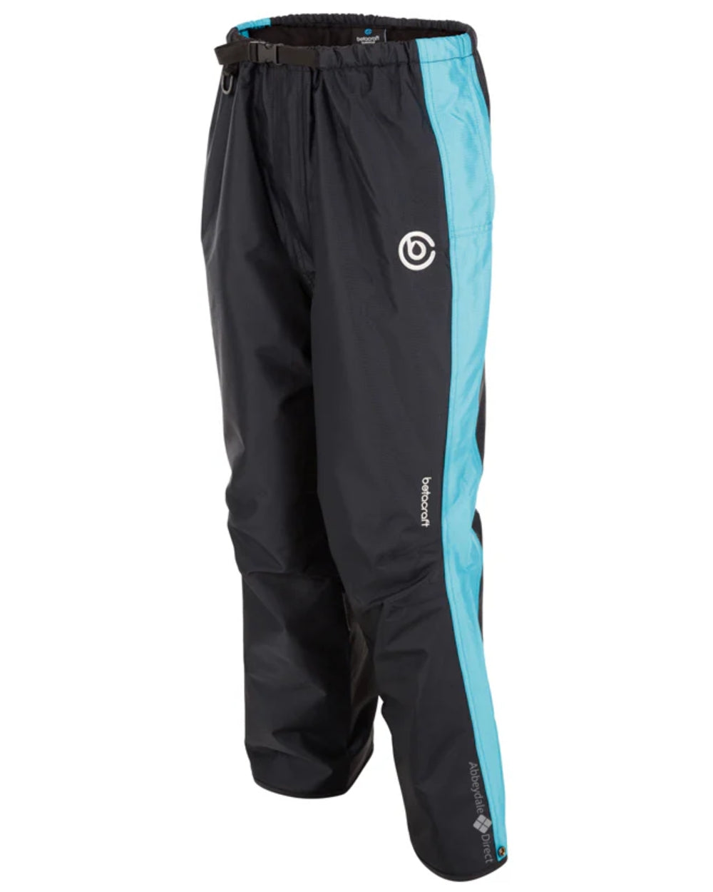 Charcoal Blue coloured Betacraft Womens ISO940 Waterproof Overtrousers on white background 