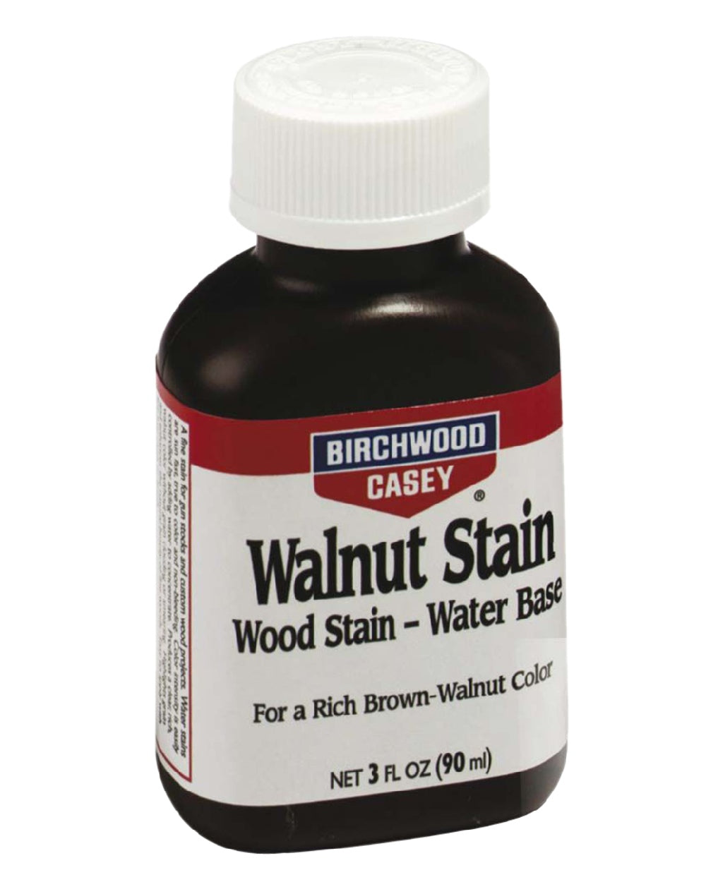 Birchwood Casey 24123 Walnut Wood Stain Bottle On White Background