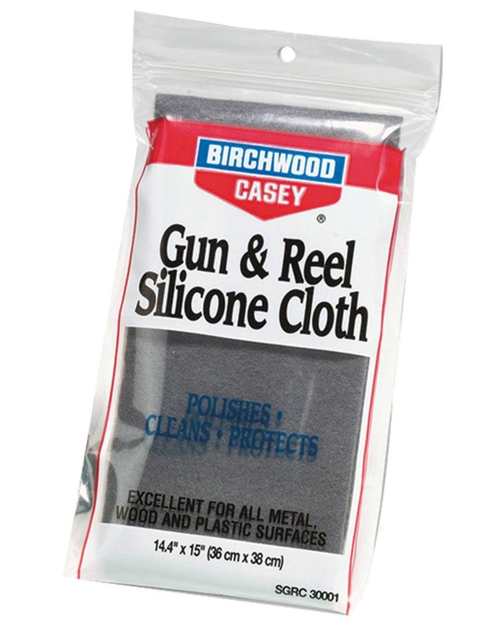 Birchwood Casey 30001 Gun &amp; Reel Silicone Cloth On White Background