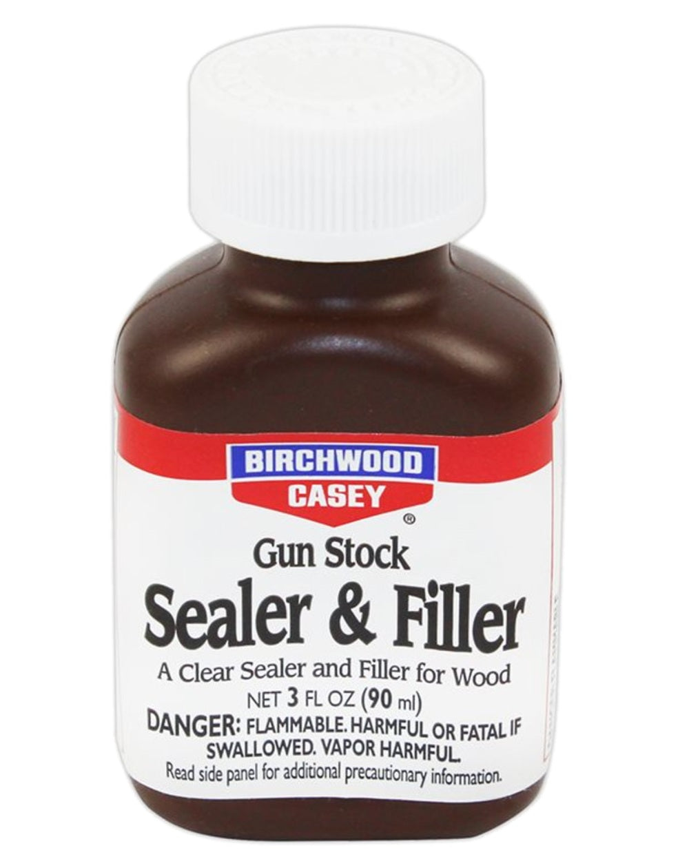 Birchwood Casey Gun Stock Sealer &amp; Filler On White Background