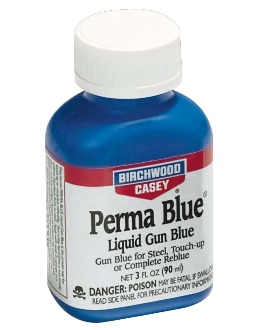 Birchwood Casey Perma Blue Liquid Gun Blue On White Background