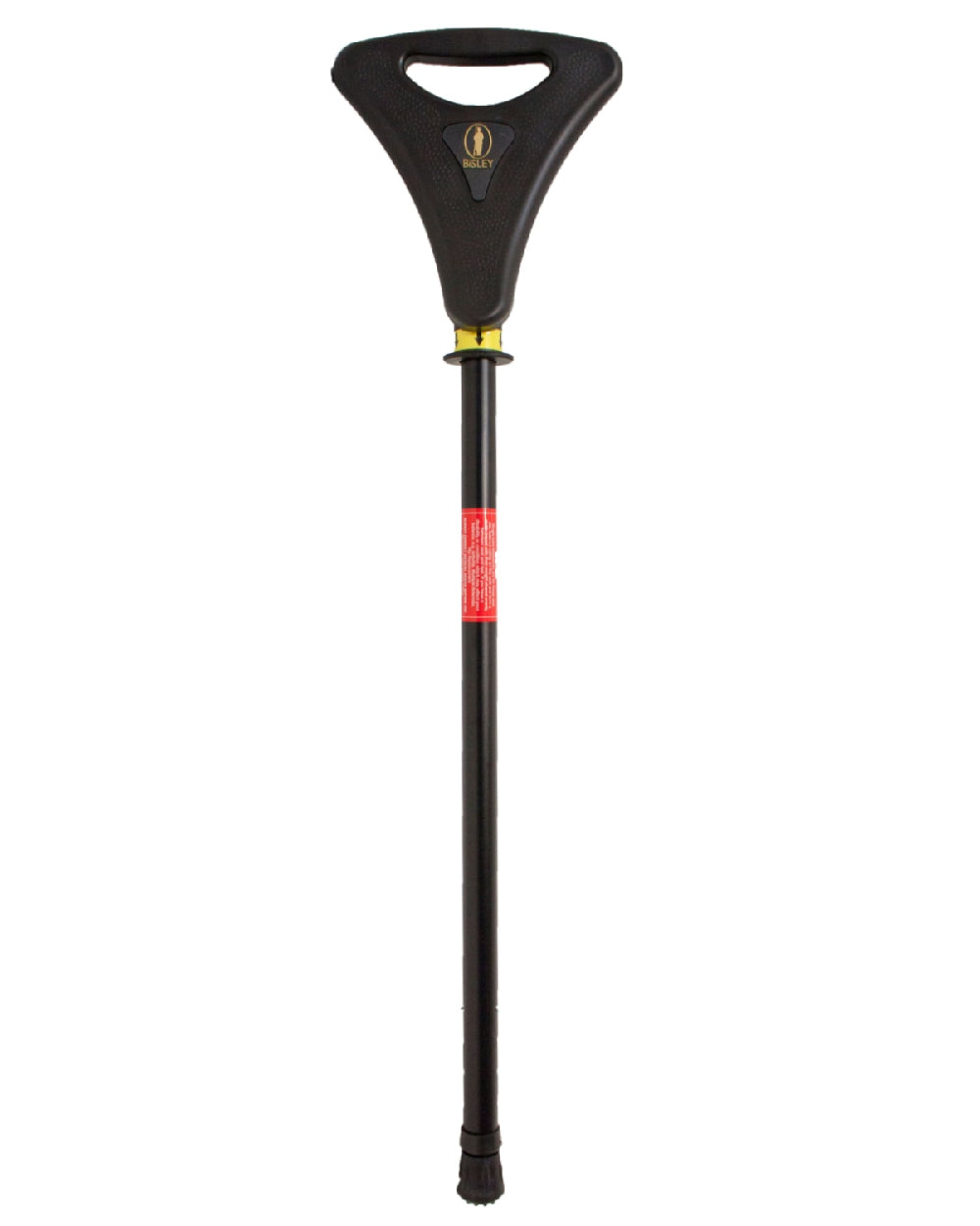 Black Coloured Bisley City Black Seat Stick on white background 
