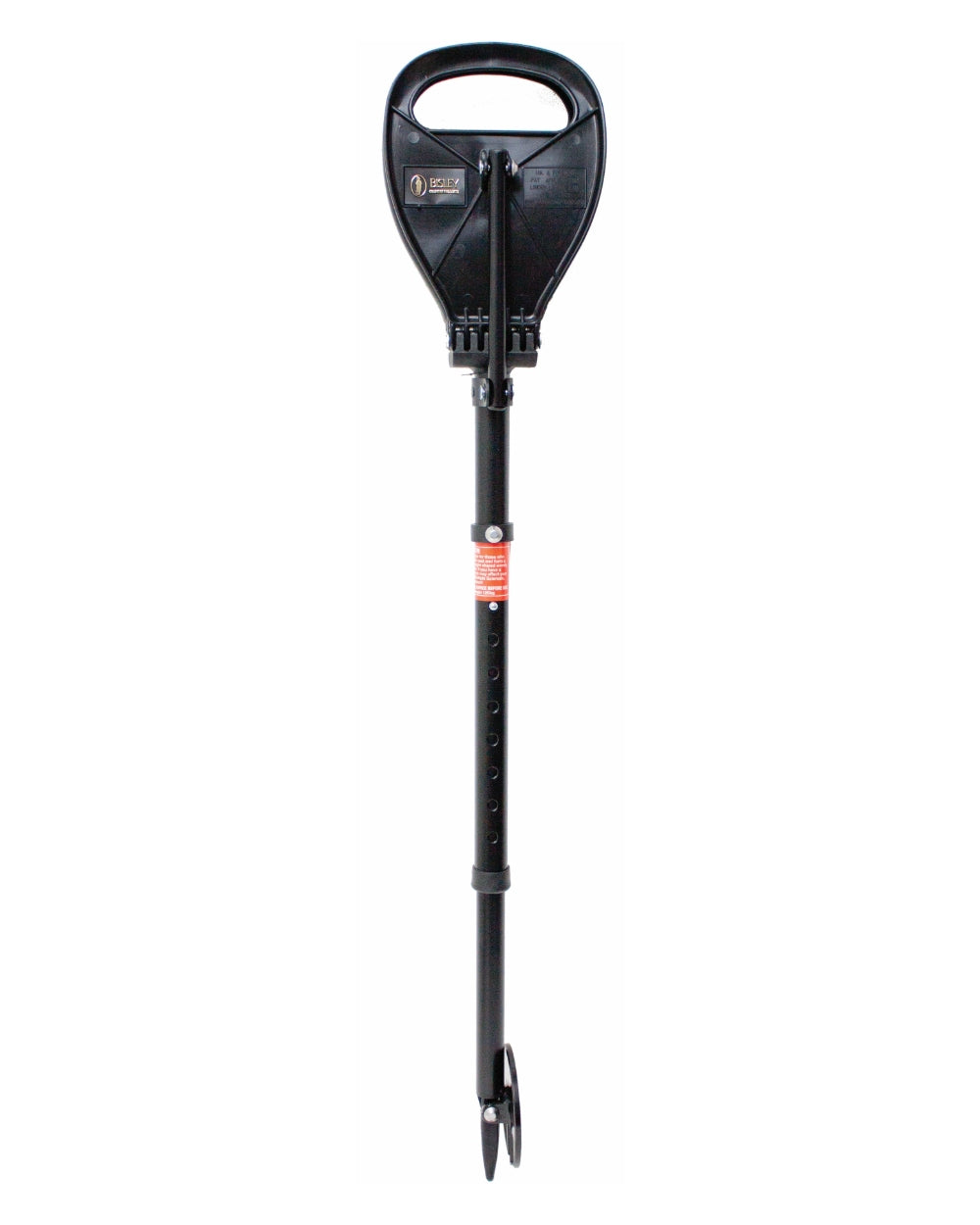 Black Coloured Bisley Deluxe Field Seat Stick on white background 