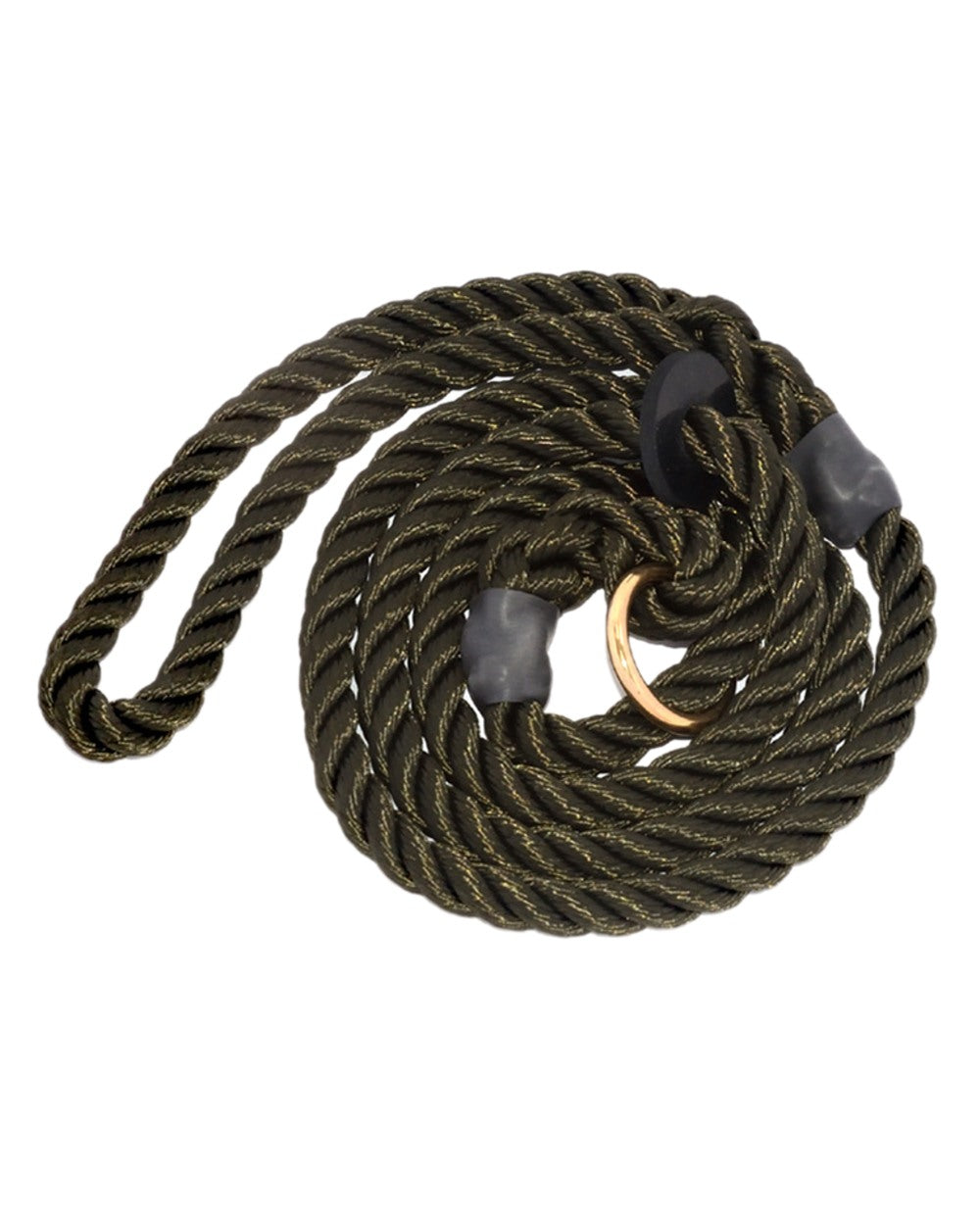 Green Coloured Bisley Elite Slip Lead on white background 