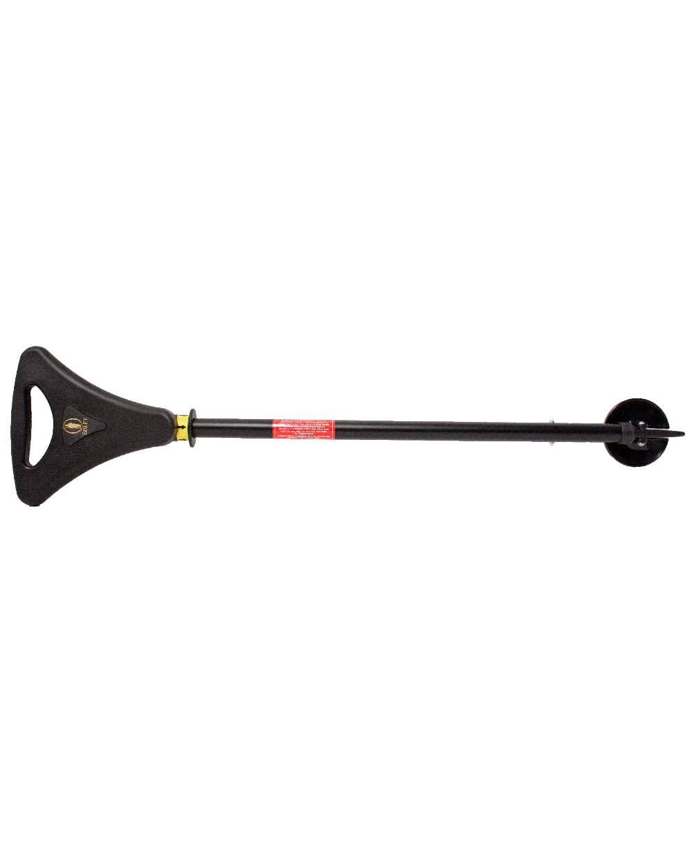 Black Coloured Bisley Field Seat Stick on white background 