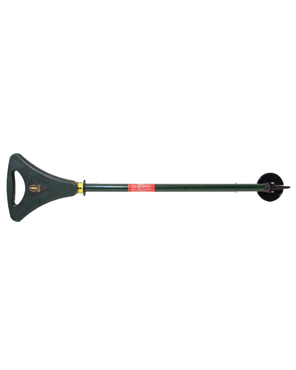 Green Coloured Bisley Field Seat Stick on white background 