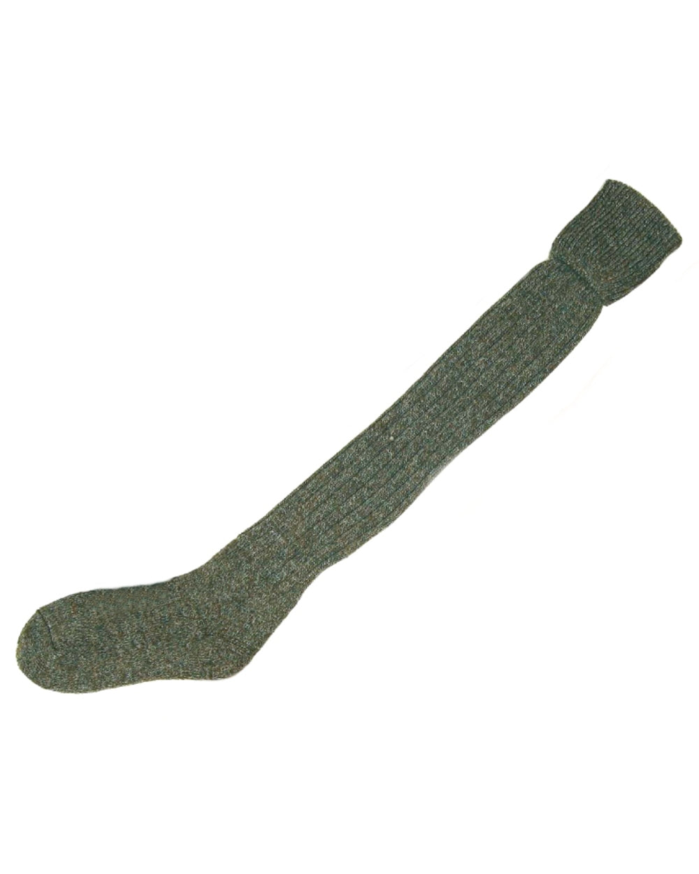 Tweed coloured Bisley Plain Stockings On White Background 