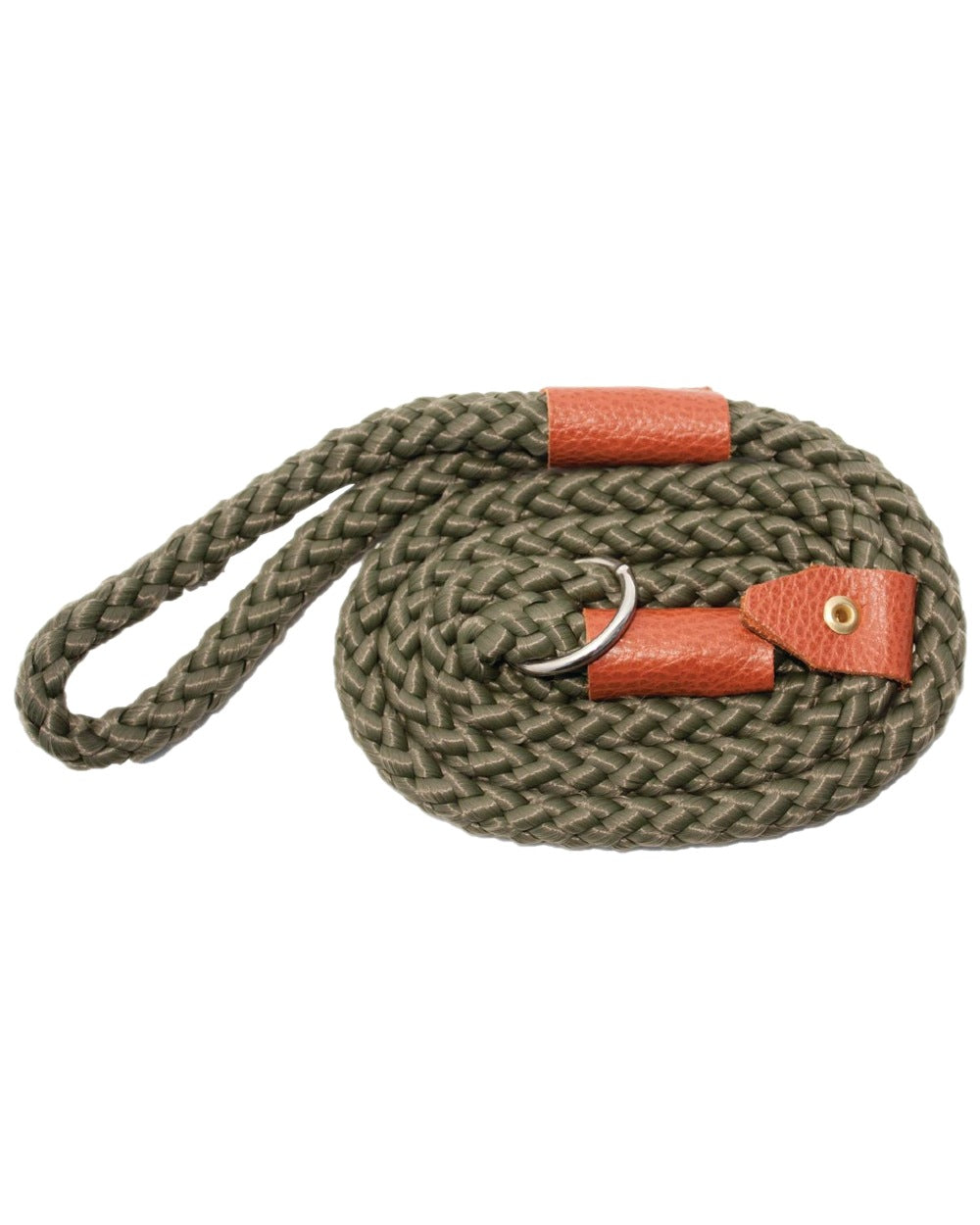 Heavy Duty Style Bisley Rope Slip Leads on white background 