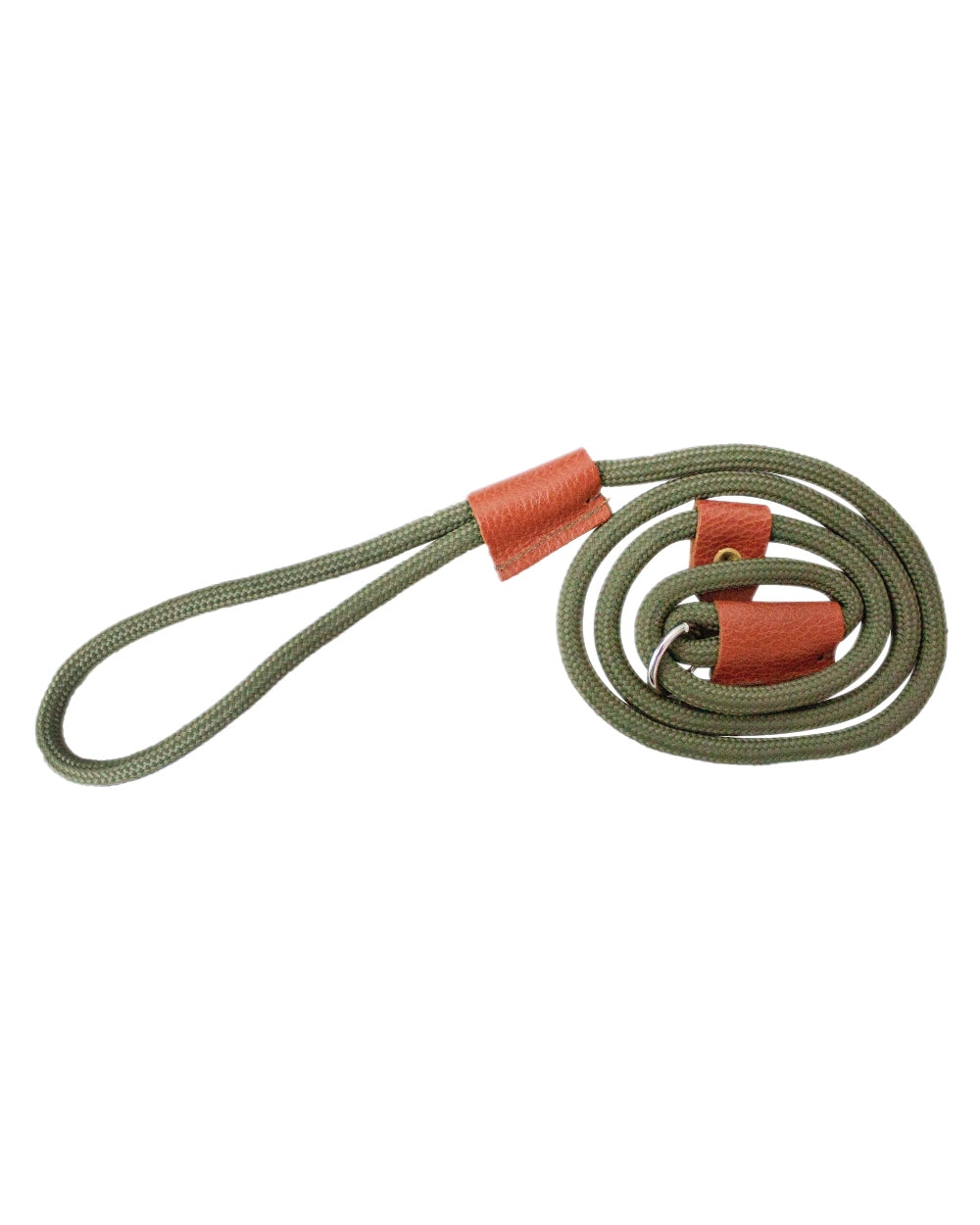 Standard Style Bisley Rope Slip Leads on white background 