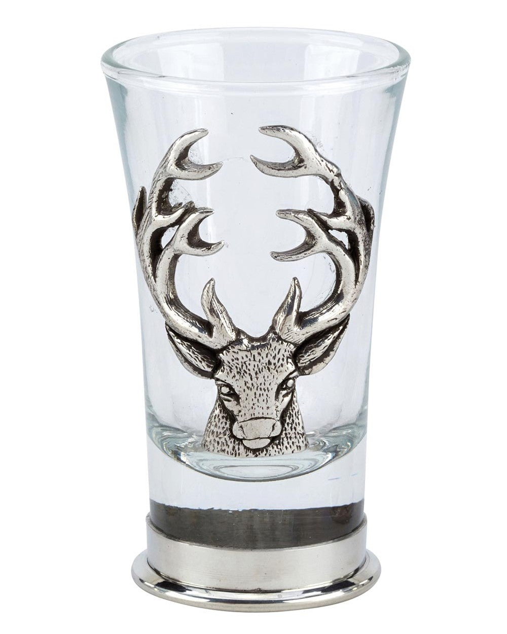 Bisley Shot Glasses in Stag on a white background 